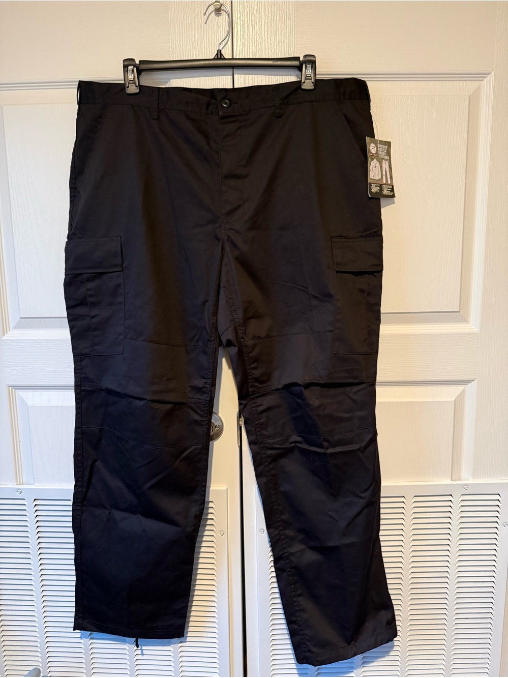 Rothco NWT Battle Dress Uniform Black Size XL #7971 Military Fatigues
